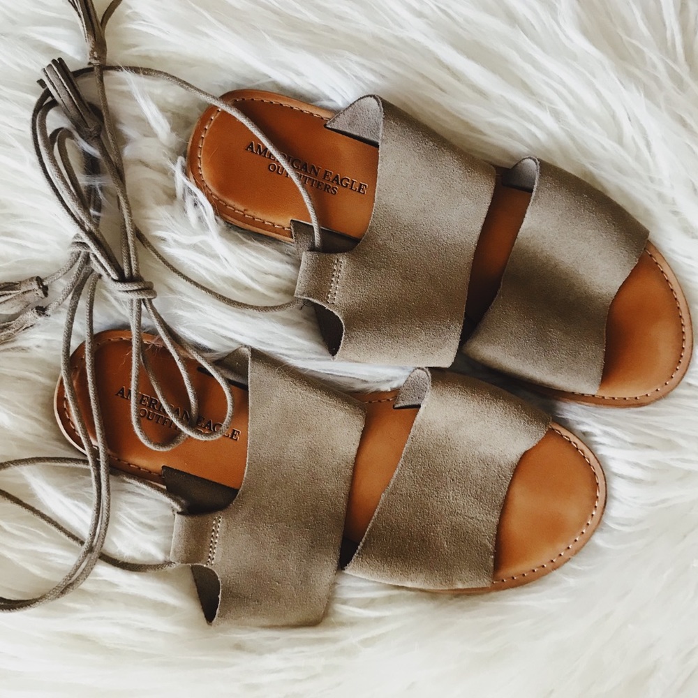 Genuine Suede Sandals • AE